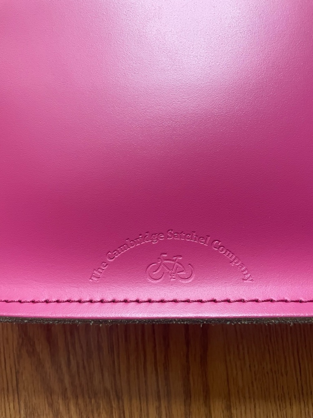 The Cambridge Satchel Company Pink Leather Mini Satchel Crossbody Bag - Picture 4 of 16